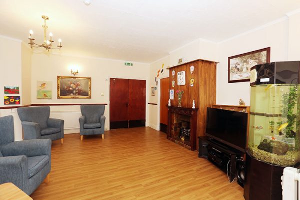 lister house nursing home living area