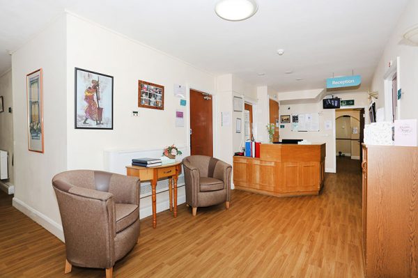 lister house nursing home reception