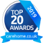 top 20 awards carehome.co.uk logo