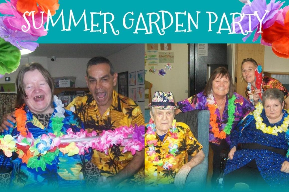 summer garden party lister sherrington house nursing homes