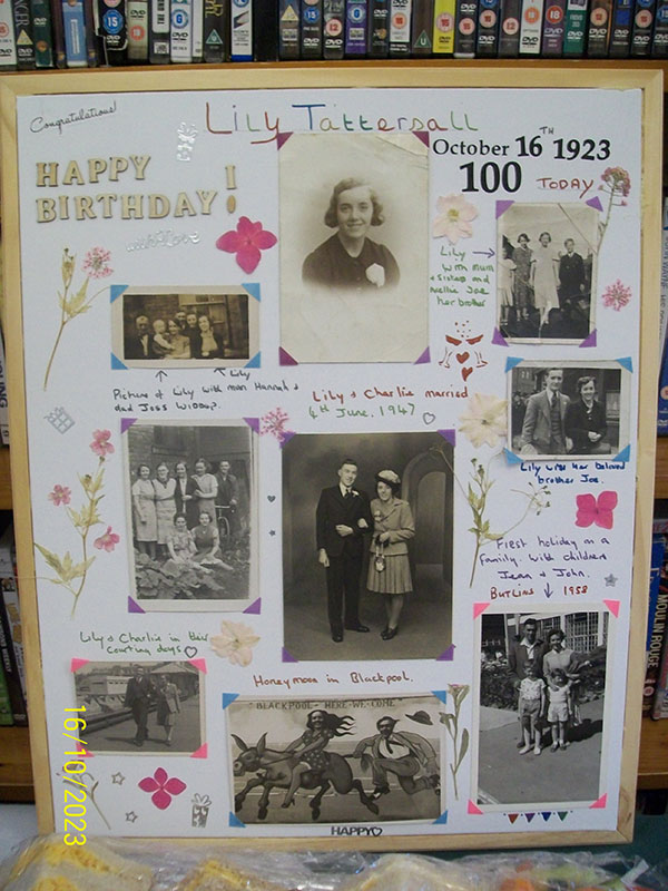 Lily-Board-100th-Birthday