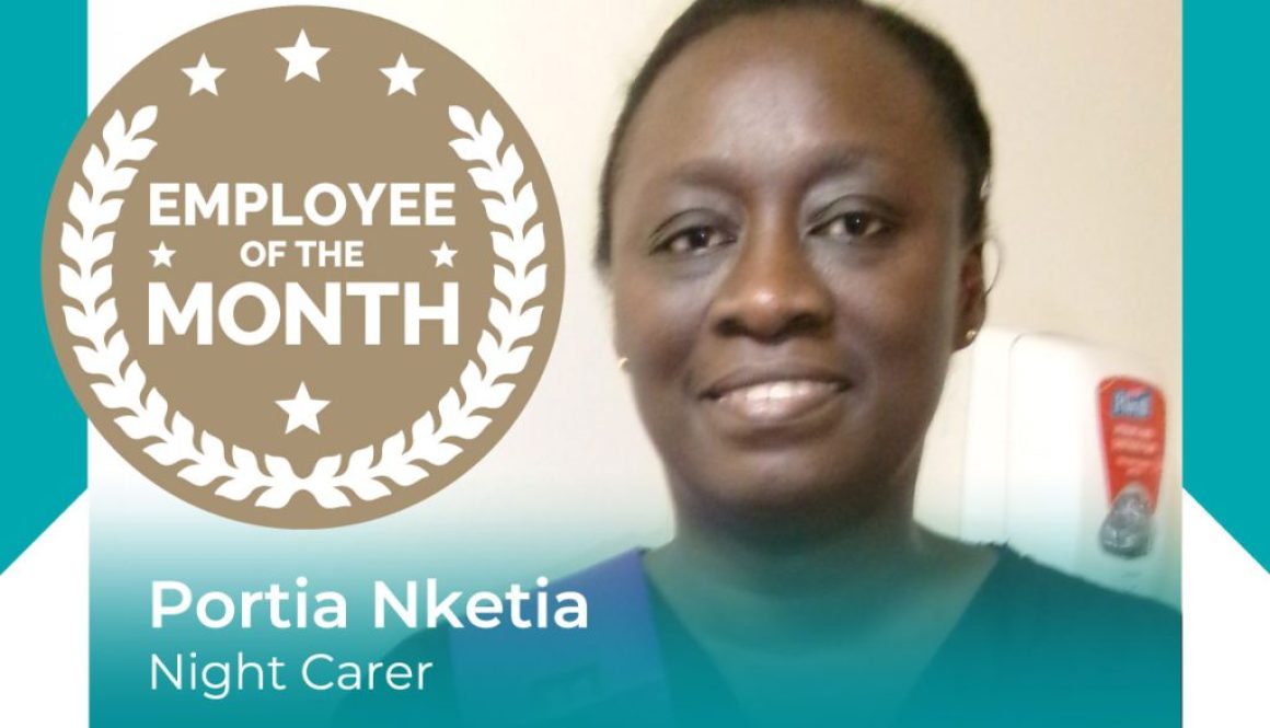 employee month portia nketia