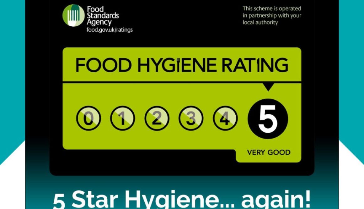 sherrington house food hygiene 5 star rating