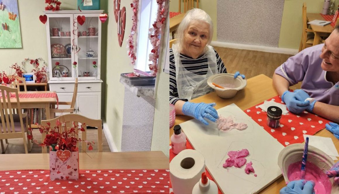Valentines Activities Aegis Residential Care Home, PontefractMain