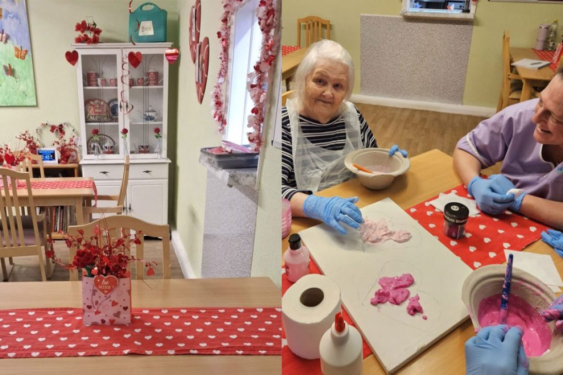 Valentines Activities Aegis Residential Care Home, PontefractMain
