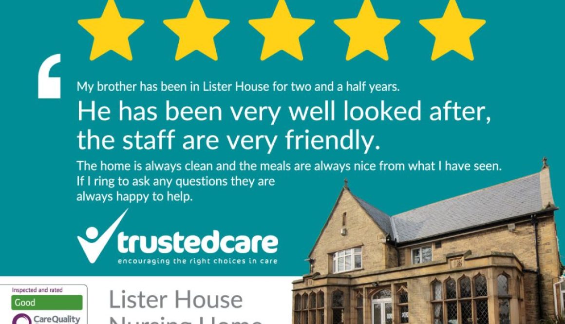 lister house nursing home trustedcare client review september 2026