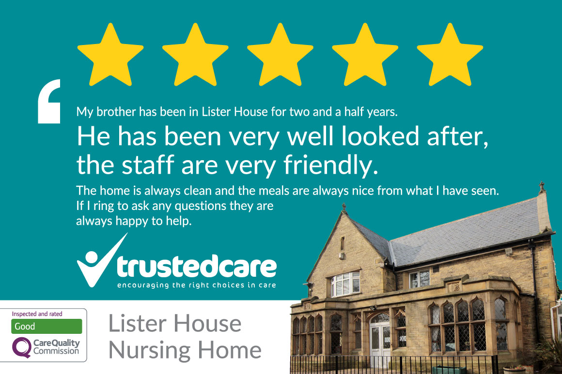 lister house nursing home trustedcare client review september 2026