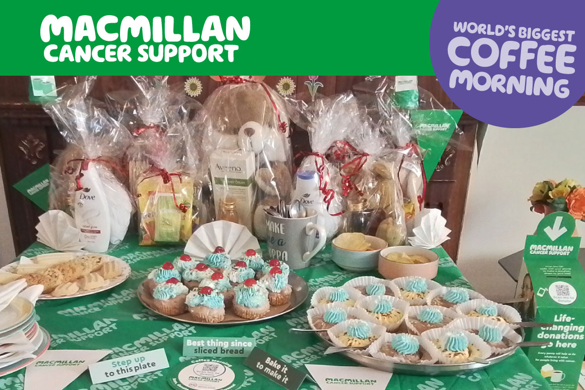 macmillan coffee morning lister house september 2026