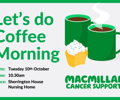 macmillan coffee morning october 2026